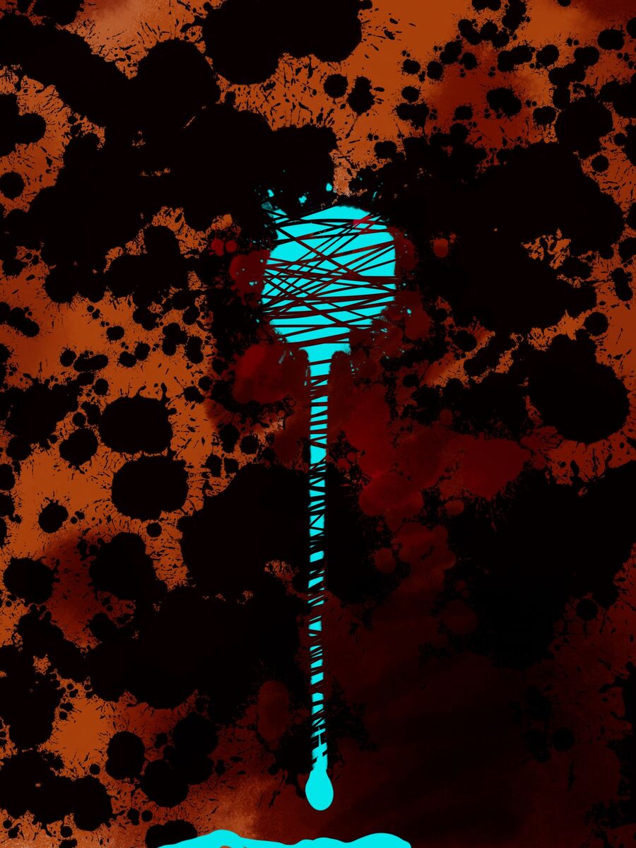 Blue Dropped — digital painting by Xelo