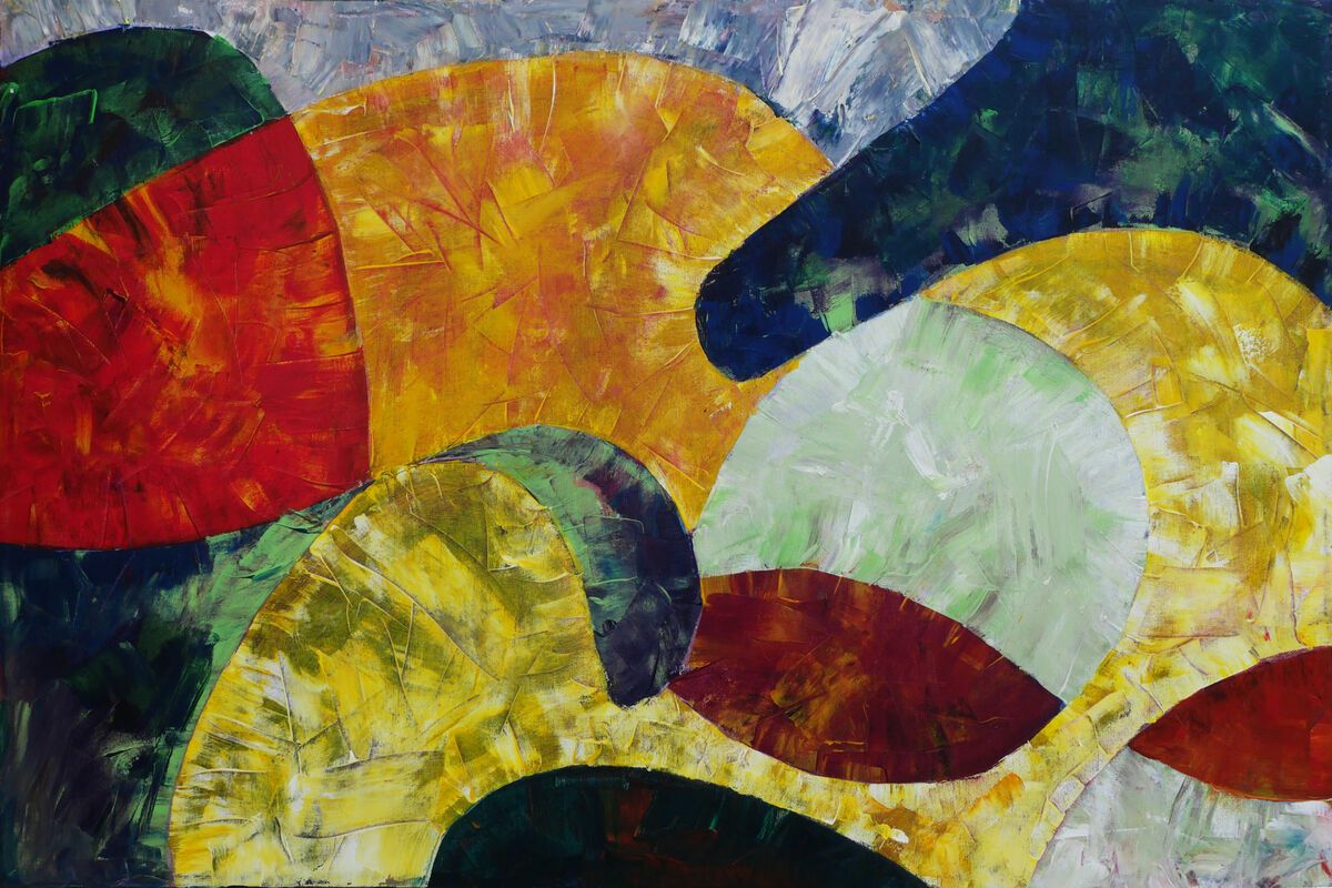 Flow of the Curves — acrylic by Xelo