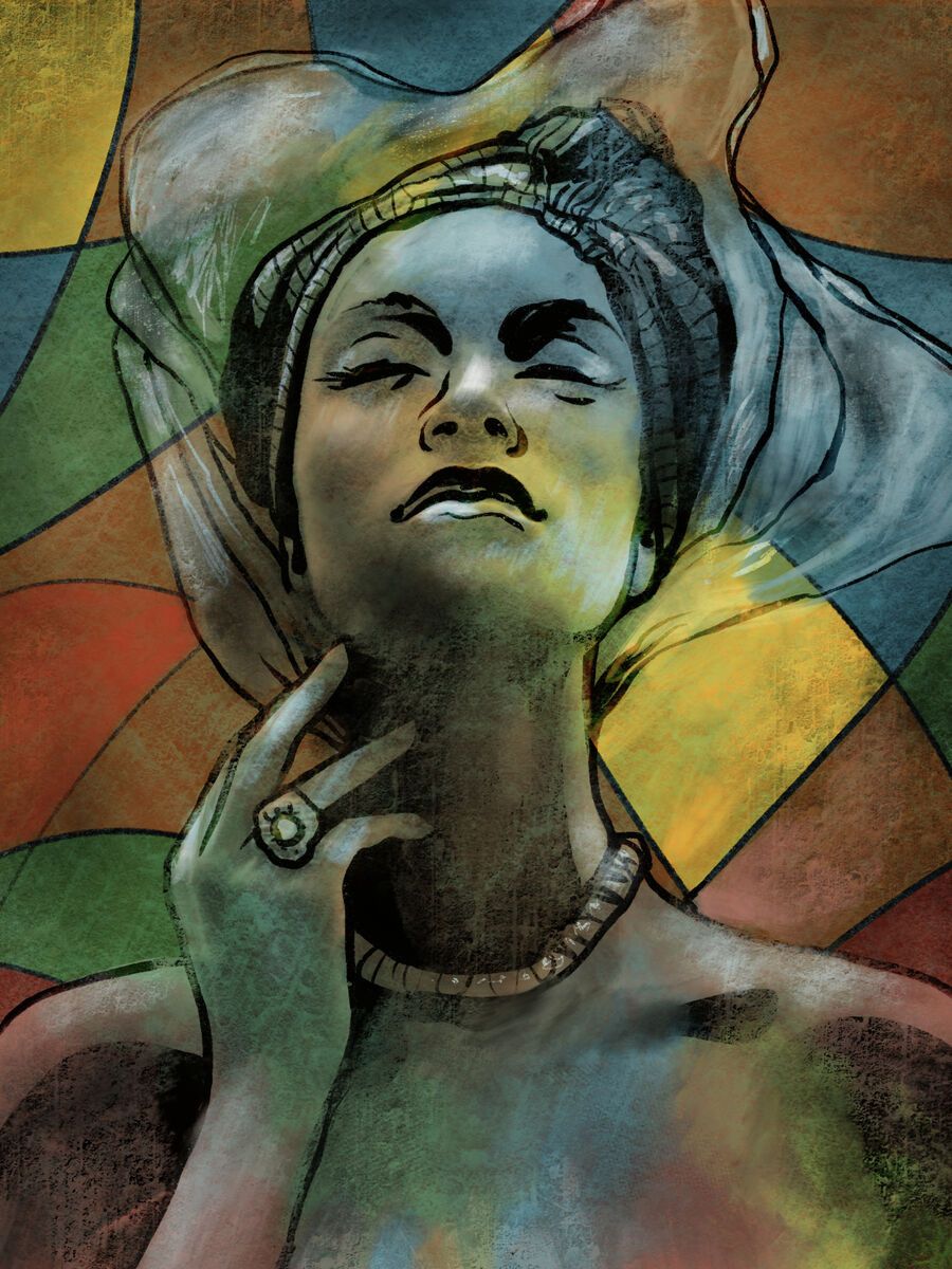 Portrait of a Woman — digital painting by Xelo