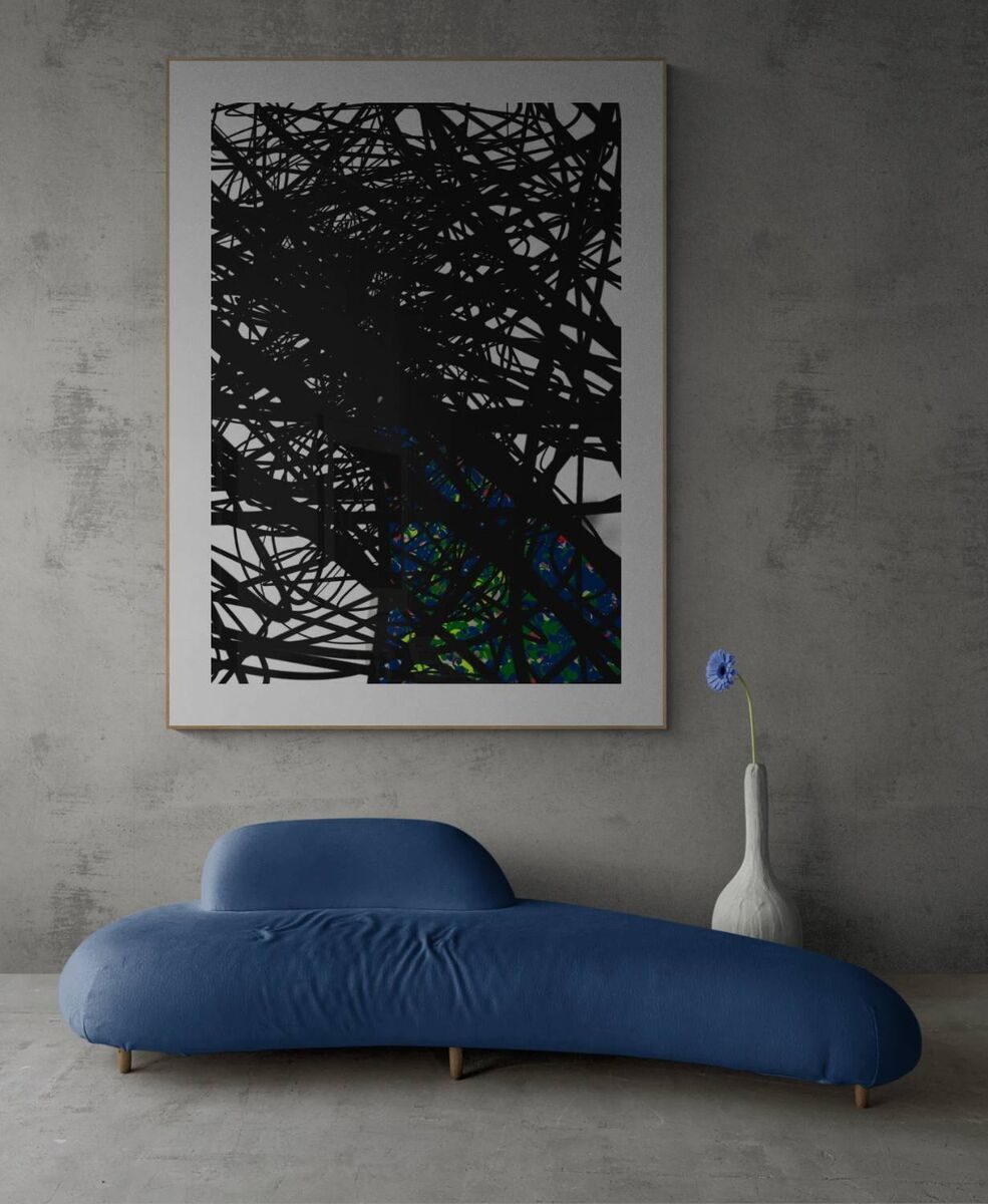 Color behind the Darkness — in a room