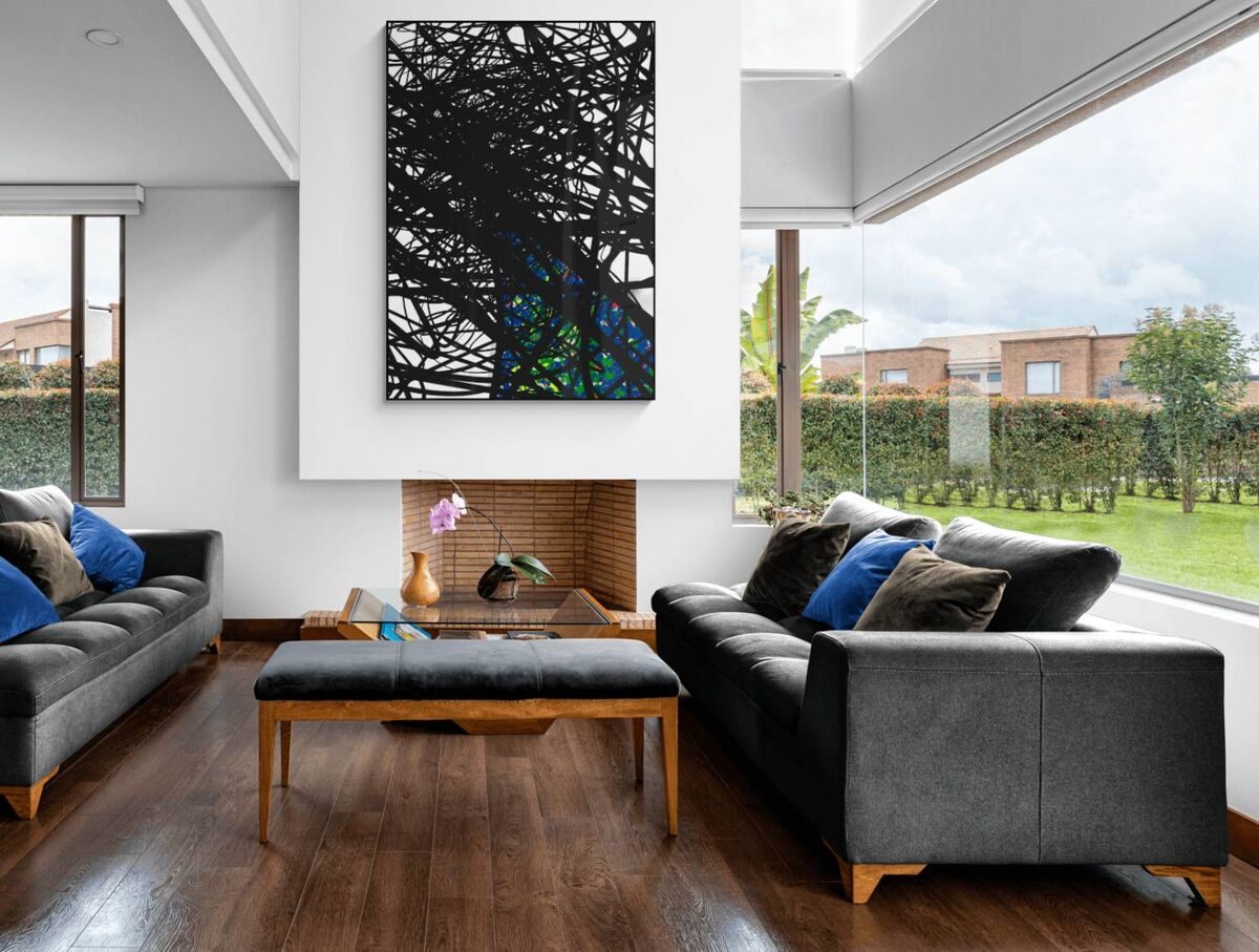 Color behind the Darkness — in a room