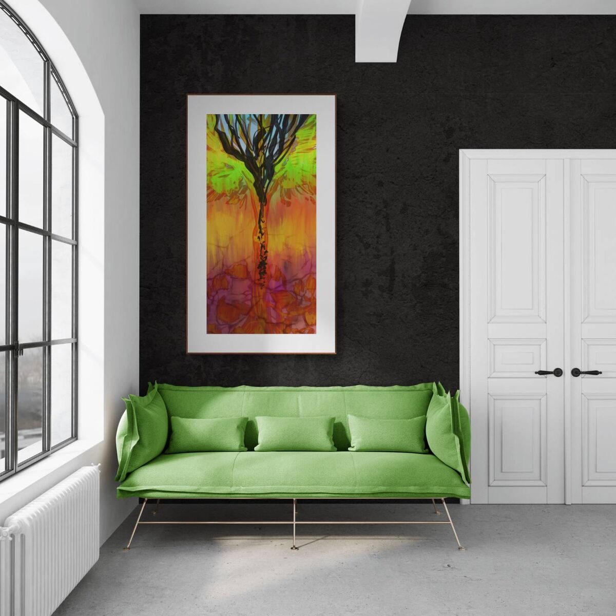 Fire to Grow — in a room