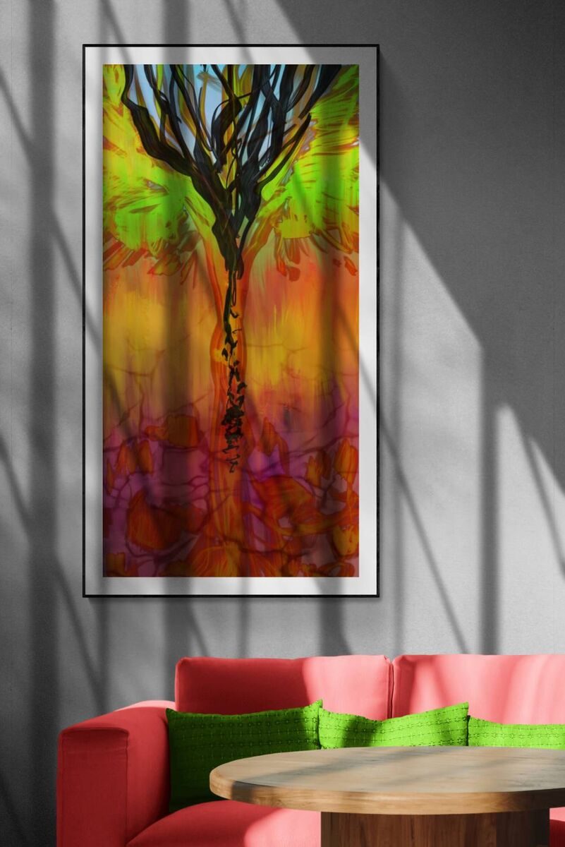 Fire to Grow — in a room