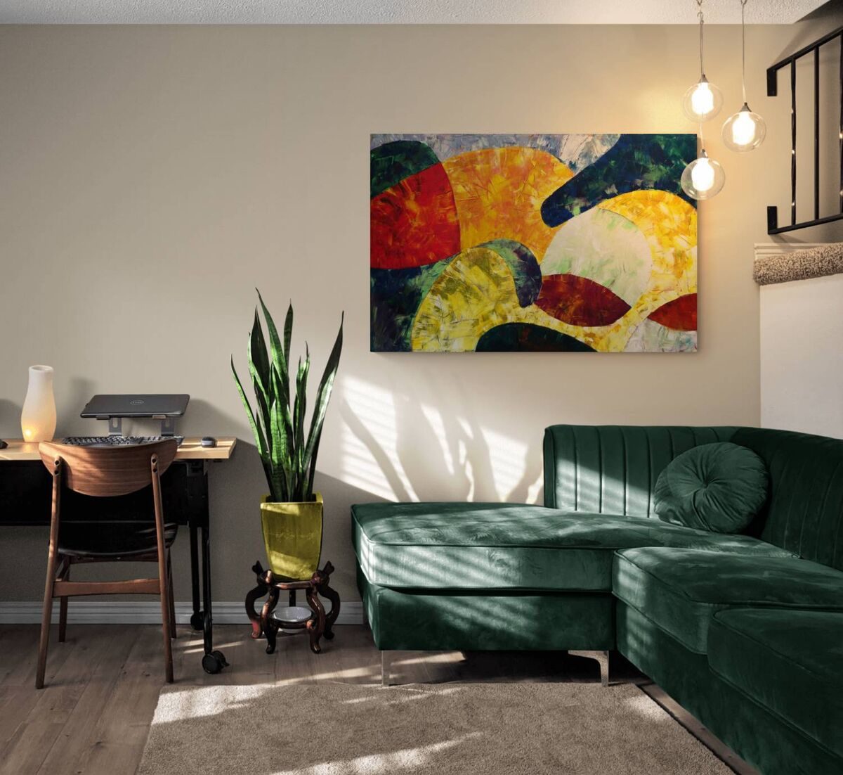 Flow of the Curves — in a room