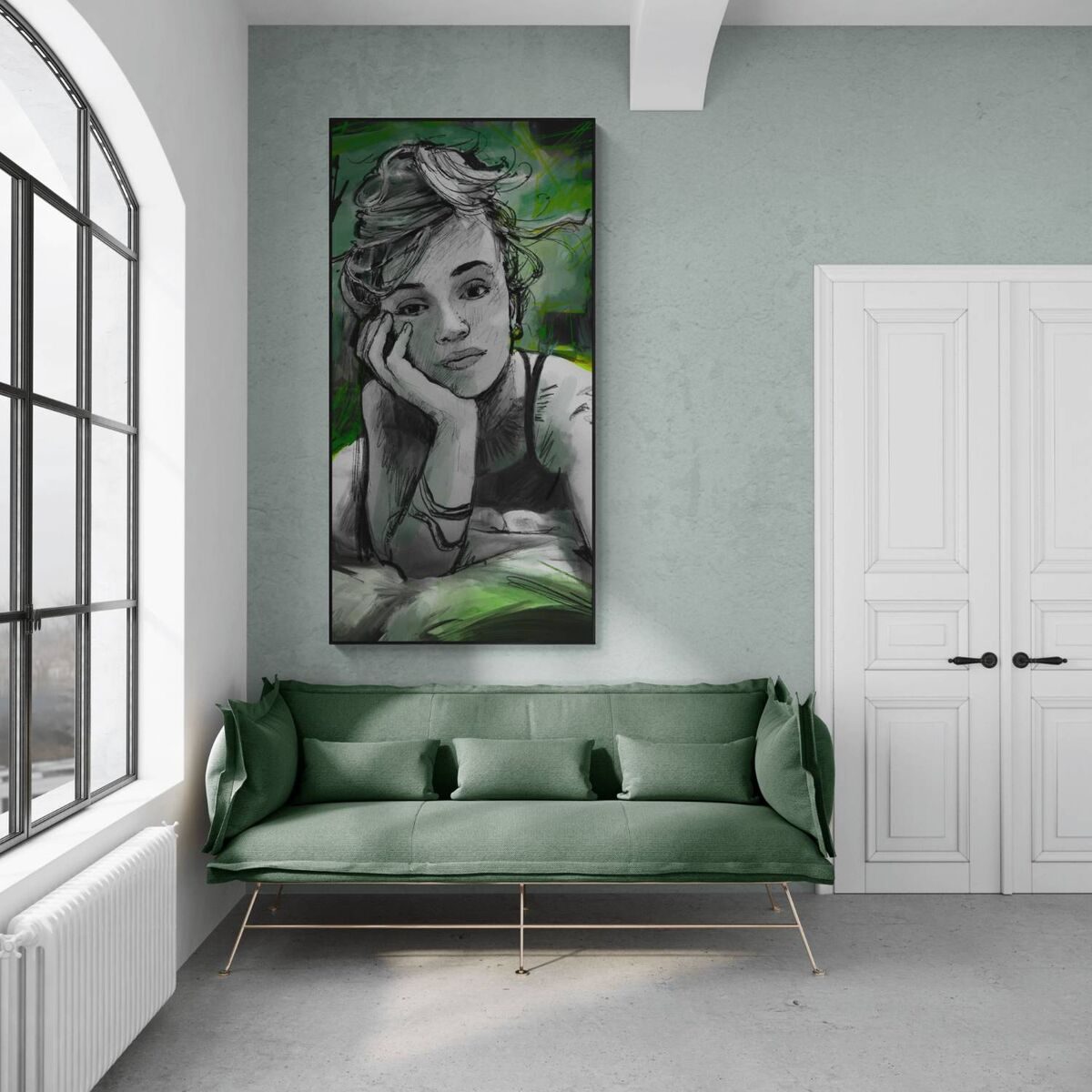 One Moment of Melancholia — in a room